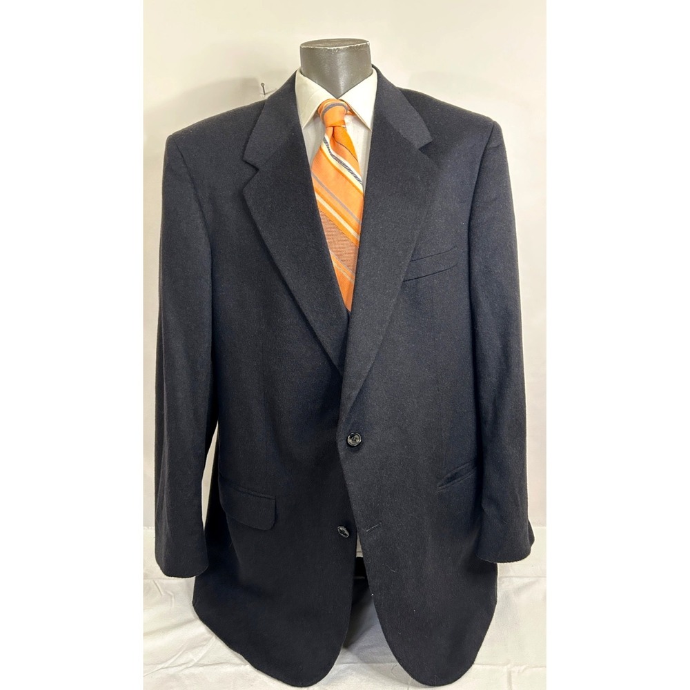 Hildreth & Herricks Mens Gray Microfiber Sport Coatβ Blazer Jacket 50XL Russia